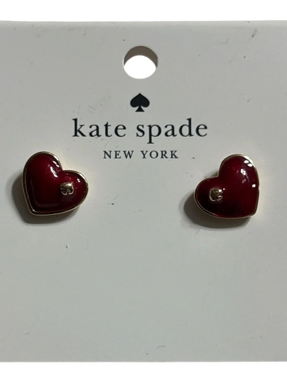Kate Spade Heart and Spade Stud Earrings